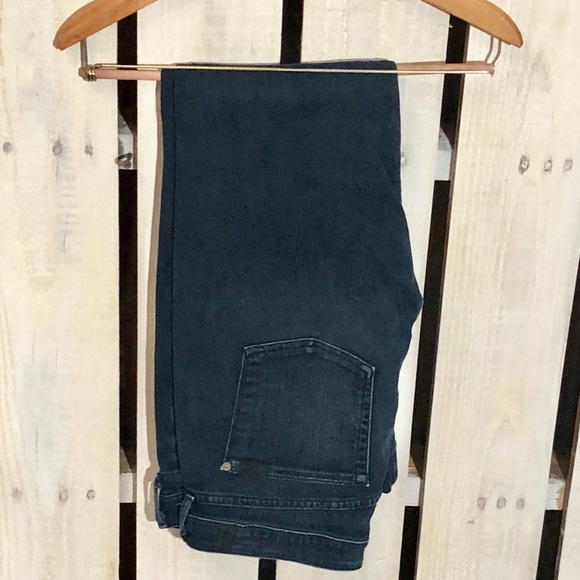 7 For All Mankind Denim - 7 for all mankind Navy Flair Jeans Size 32